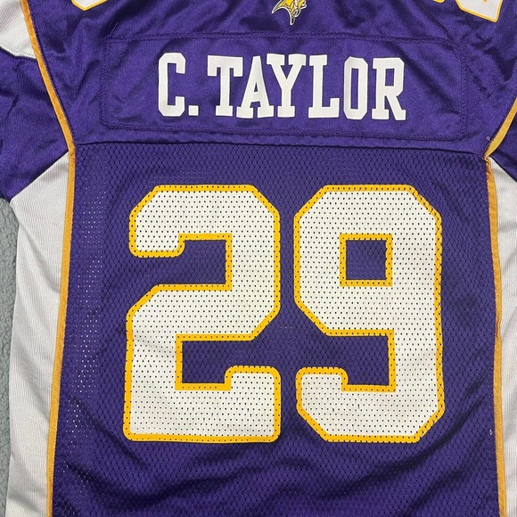 Minnesota Vikings Chester Taylor NFL Football Jersey‎ Reebok Youth M - Picture 3 of 7